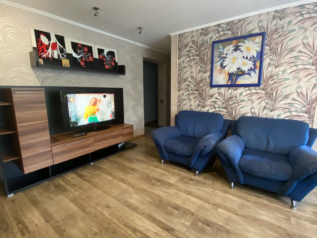 Трёхкомнатная квартира в центре города