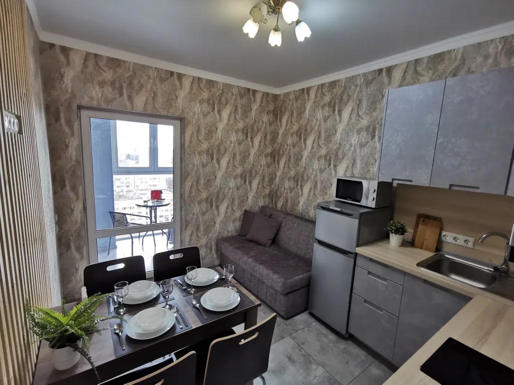 Квартира Графитовая квартира в ЖК Кубанский — Краснодар