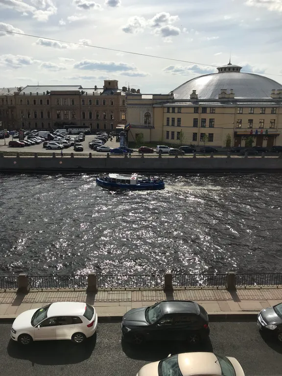 Квартира с фантастическим видом на Фонтанку