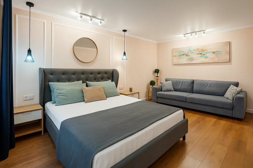 Видовая квартира в центре с видом на Троицкий парк — аренда посуточно в Бузулук