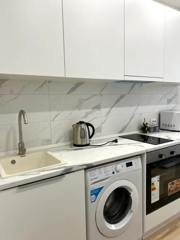 уютная квартира в новом доме.