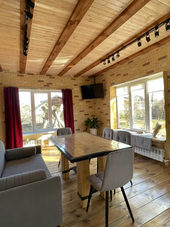 Дом с сауной недалеко от озера