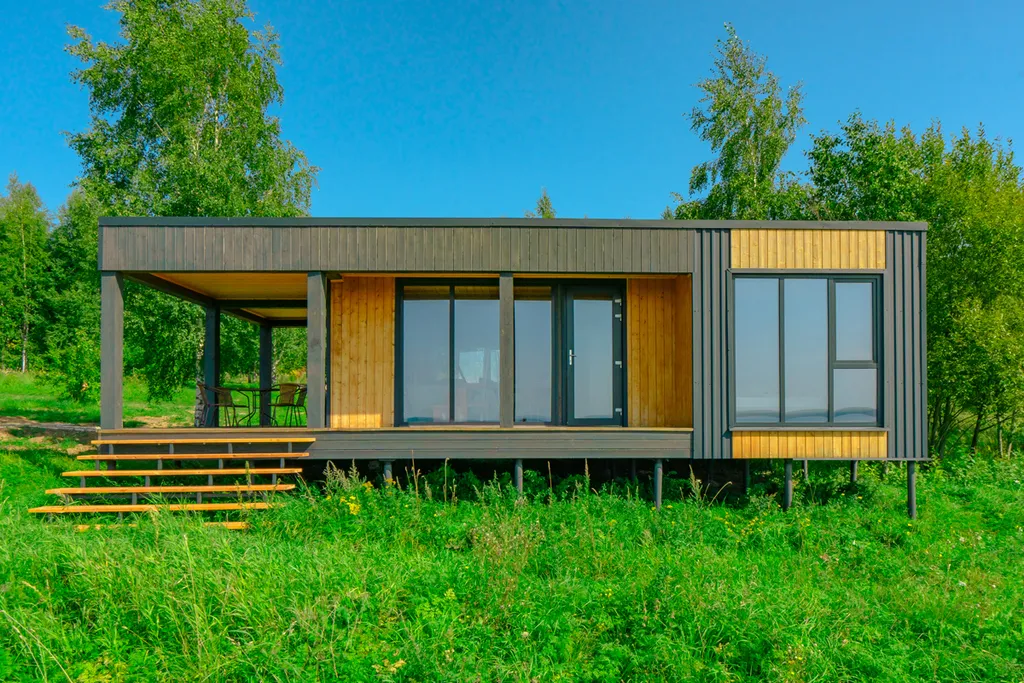 Коттедж Малый дом с панорамным видом на озеро — аренда посуточно в Переславль-Залесский