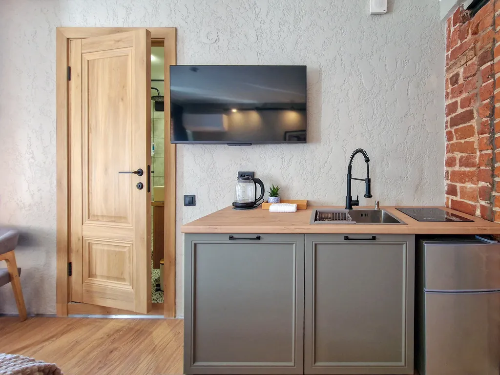 Номер с итальянским окном в бутик апарт-отеле Дом с гаргульями