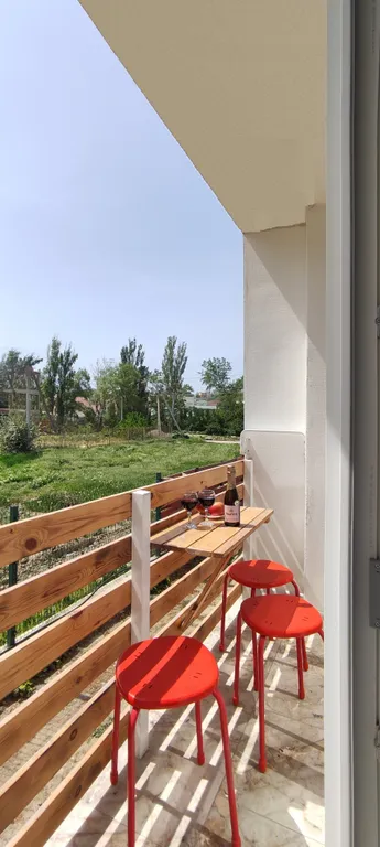 Уютный апарт плюс с балконом, отопление, беседка, парковка