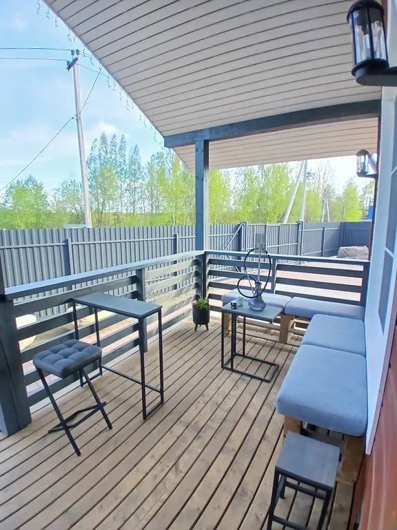 Дом и баня на дровах