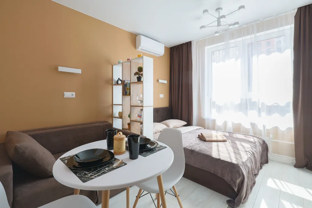 Квартира Светлая студия в ЖК Самолет — аренда посуточно в Люберцы