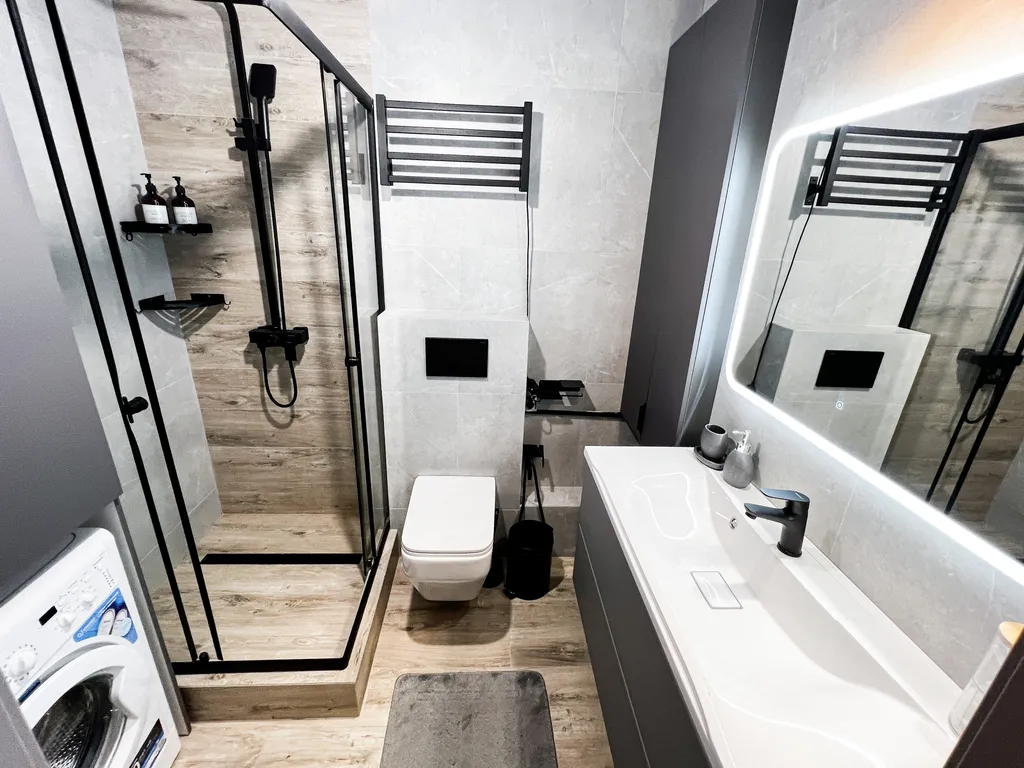 Квартира Черника - дизайнерские апартаменты с видом на горы — Сириус