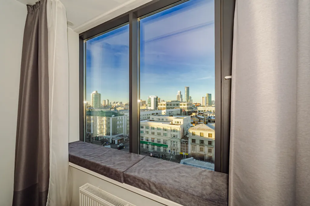 Квартира Квартира Radius Central House на высоте 11 этажа с панорамным видом — Екатеринбург