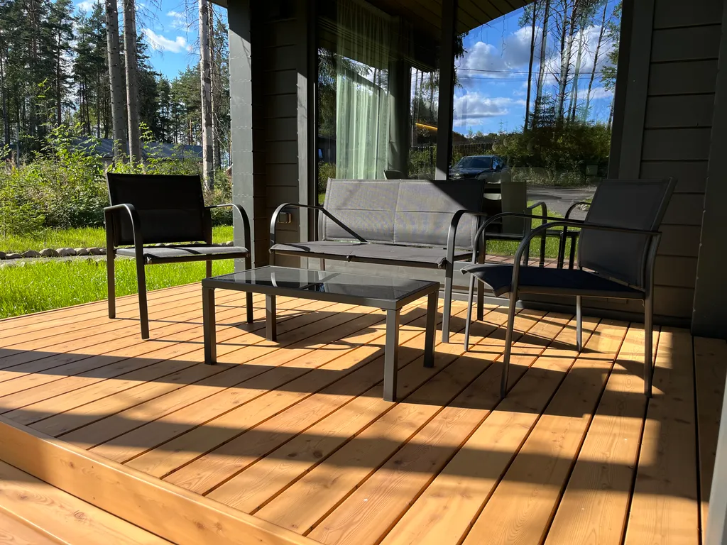 Коттедж Дом из клееного бруса с сауной — Кучерово