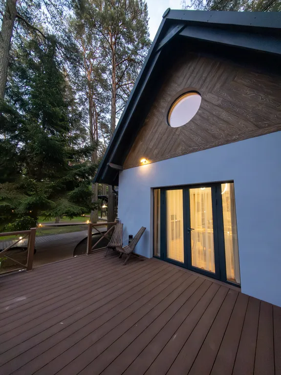 Новые апартаменты с террасой в центре Светлогорска