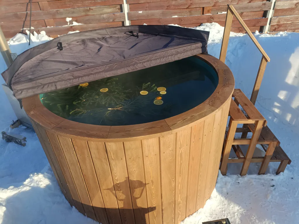 Домик а фрейм у Плеса