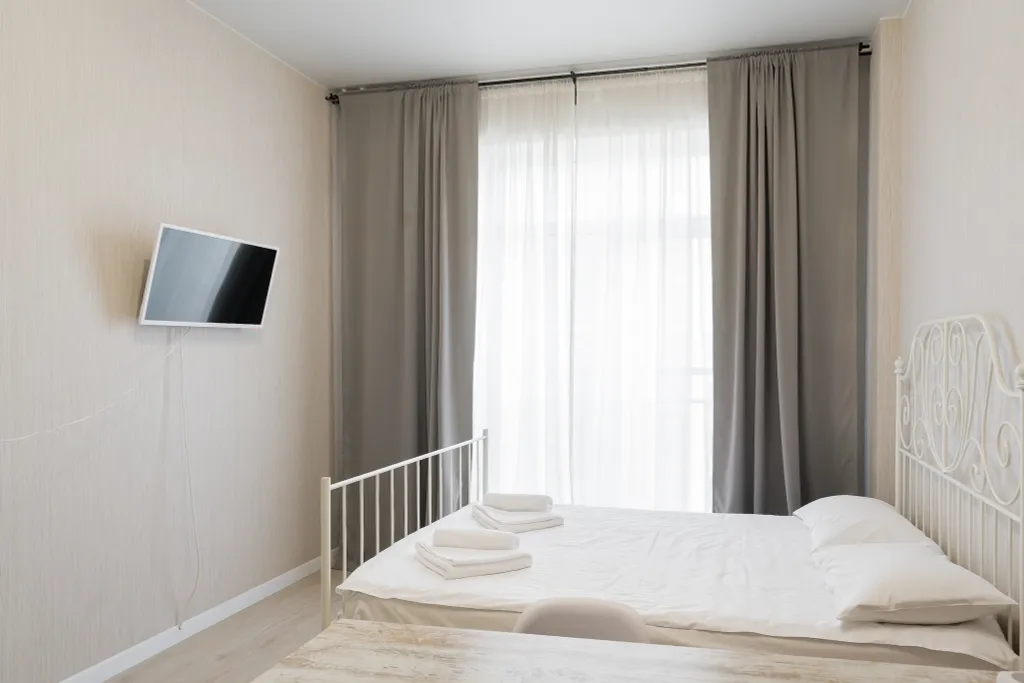 Квартира Квартира Студия в апарт-комплексе "Салют" на Звездной — Санкт-Петербург