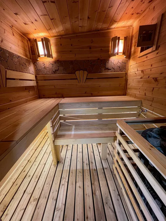 Дом с теплым бассейном 35’