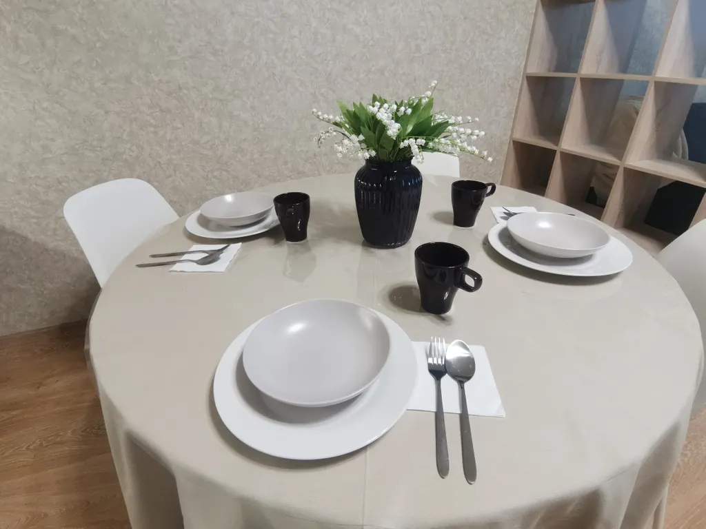 У Волги уютная квартира с видом на горы