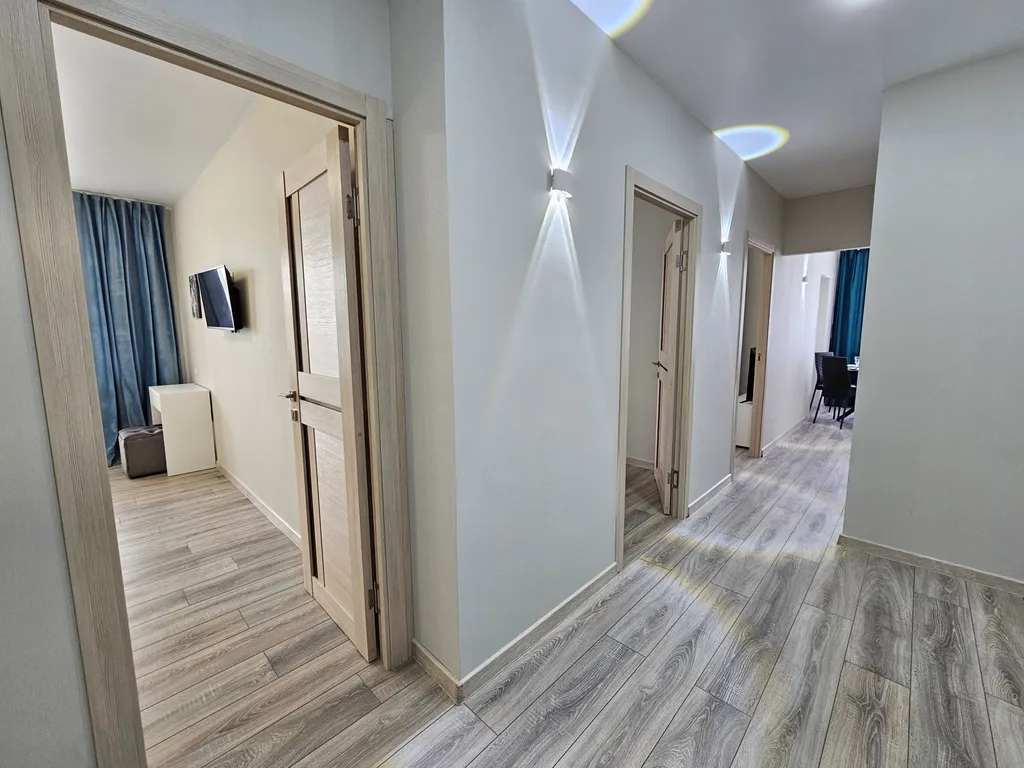 Квартира Просторная 3 км квартира Бирюза на озере в центре города — Горячий Ключ