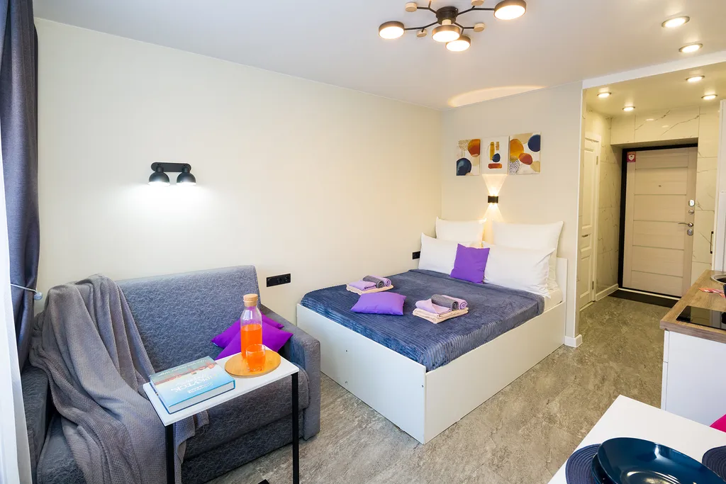 Квартира Квартира Уютная студия — Иркутск