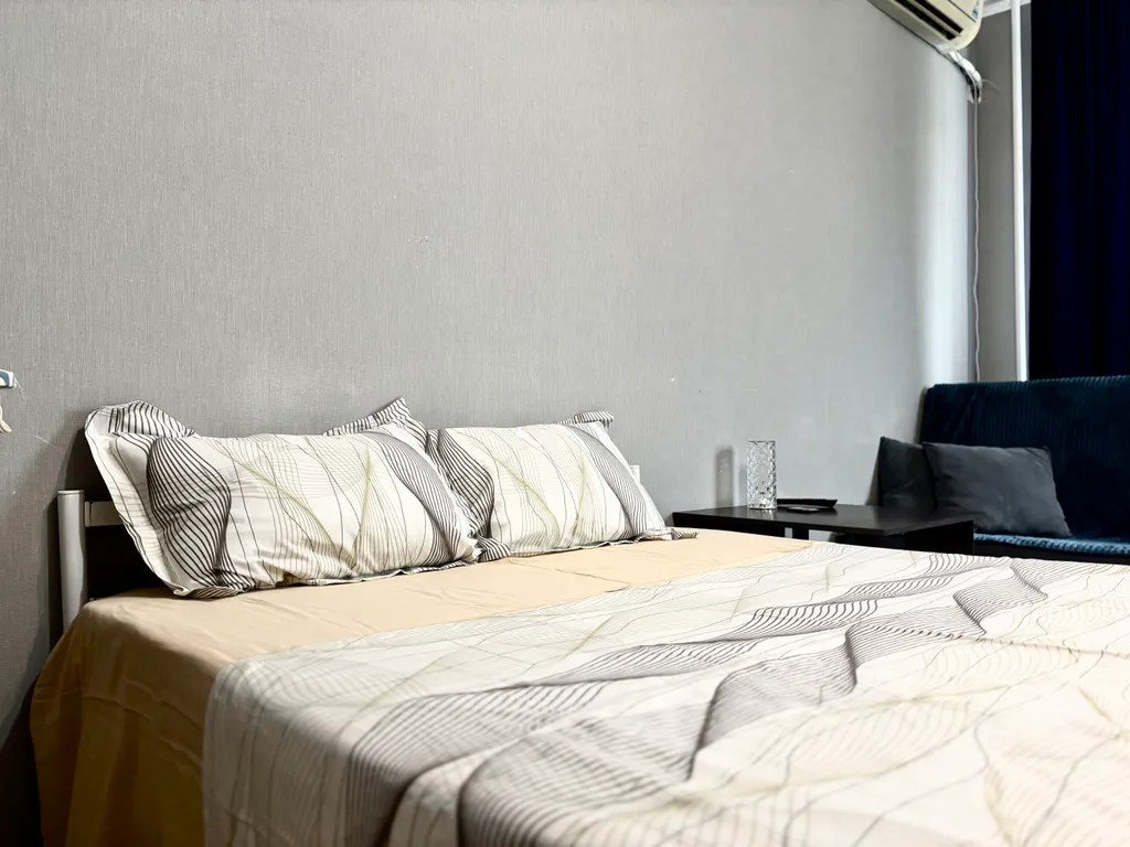 1-на комнатная квартира с 2мя раздельными спальными местами