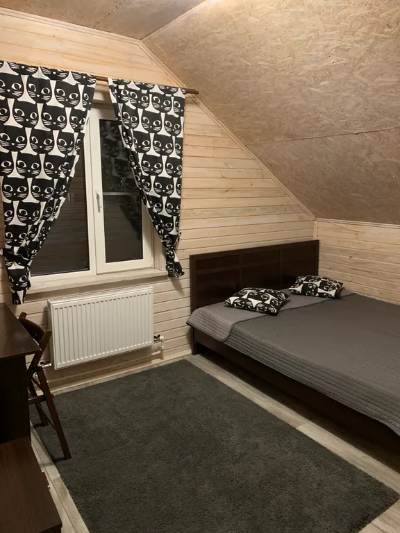 Коттедж Дом с камином, прудом и красивым закатом — Крюково