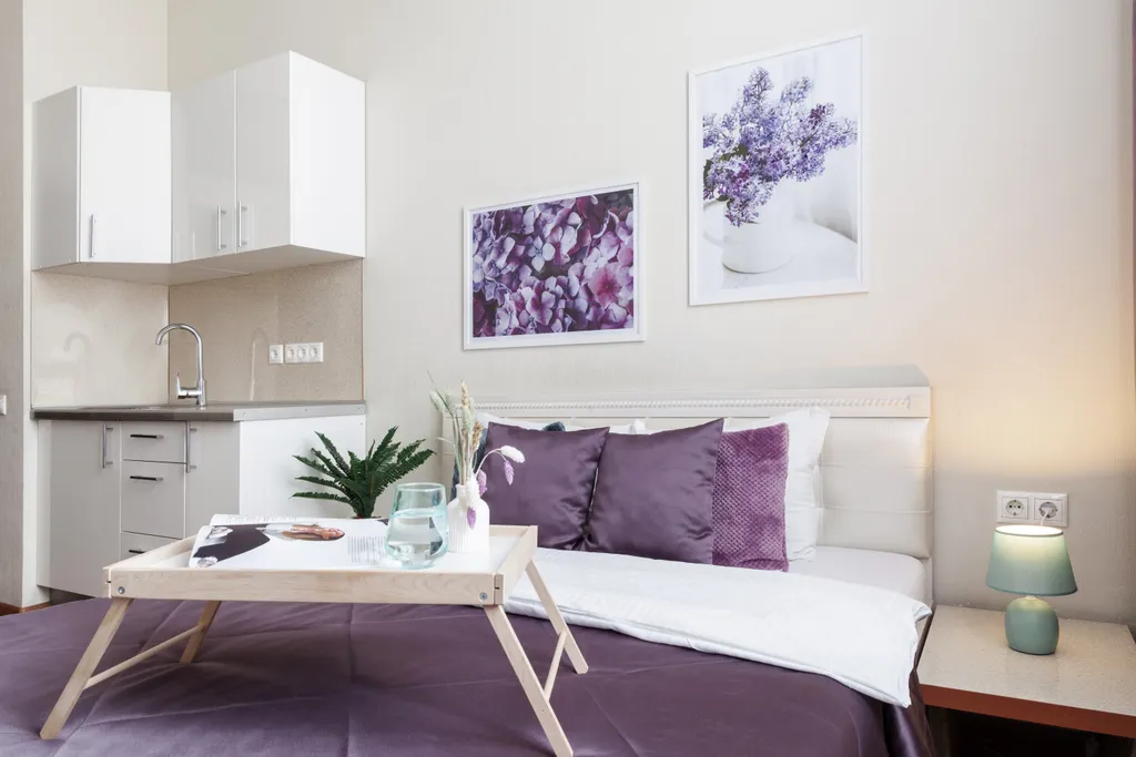 Квартира Квартира The Violet Studio — Красноярск