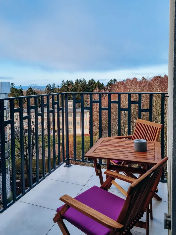 Апартаменты «Баден Панорама 116» с видом на море