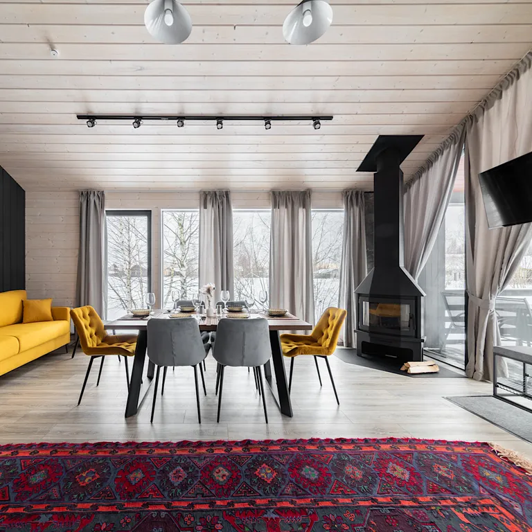 Домик у Сорочан с камином и сауной