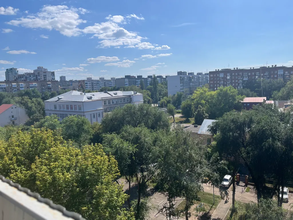 Вид на волгу в сердце Самары от компании