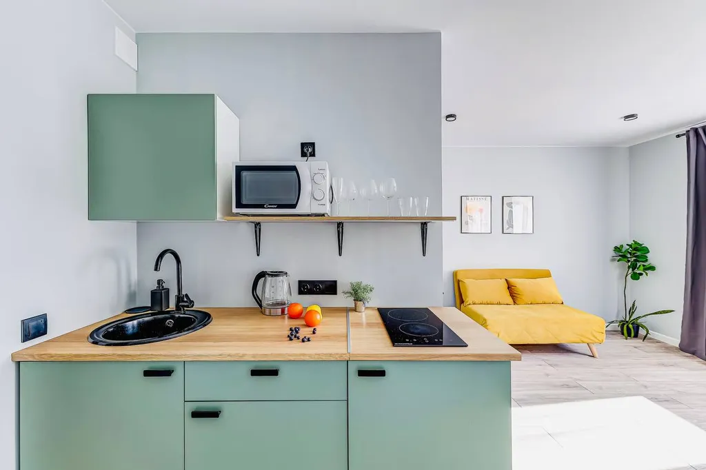 Квартира Квартира Уютная студия Mallen House — Санкт-Петербург