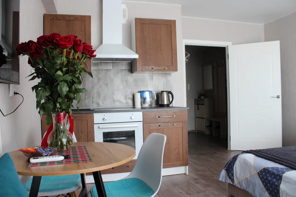 Студия на 18 этаже