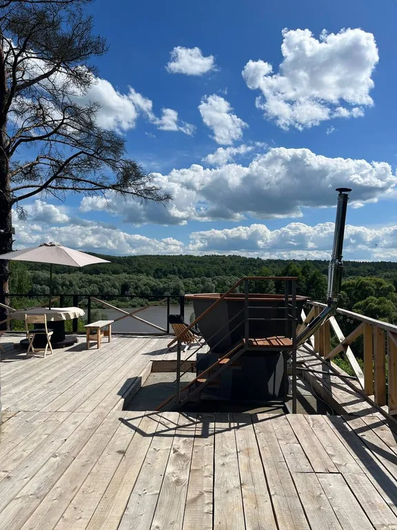 Глэмпгеокупол Домик на Оке