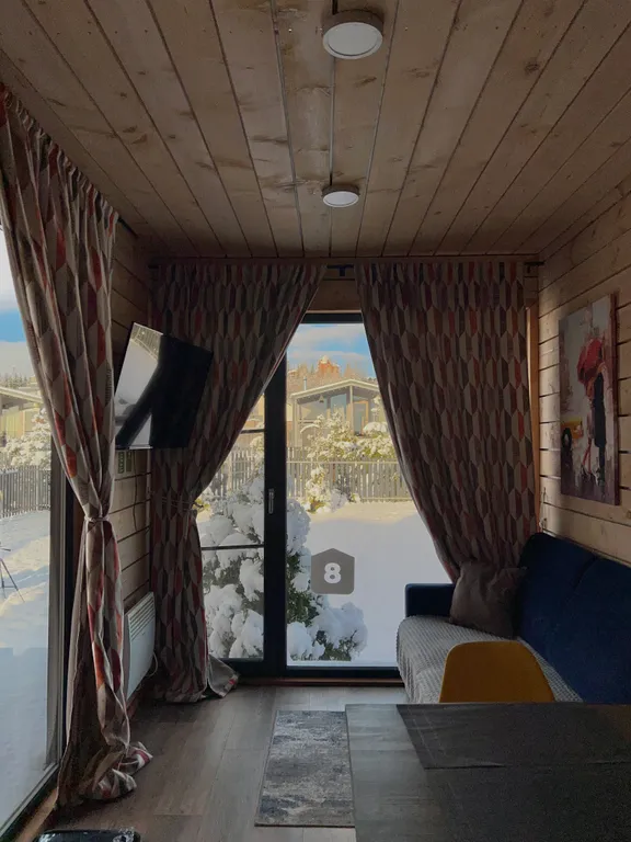 Коттедж Дом с панорамными окнами — Ломоносов