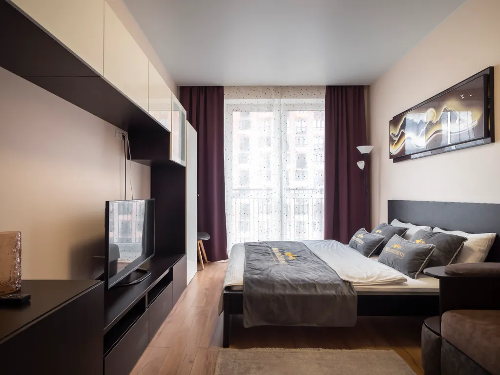 Квартира Просторные апартаменты видом на Москва-реку и Москва Сити — Москва