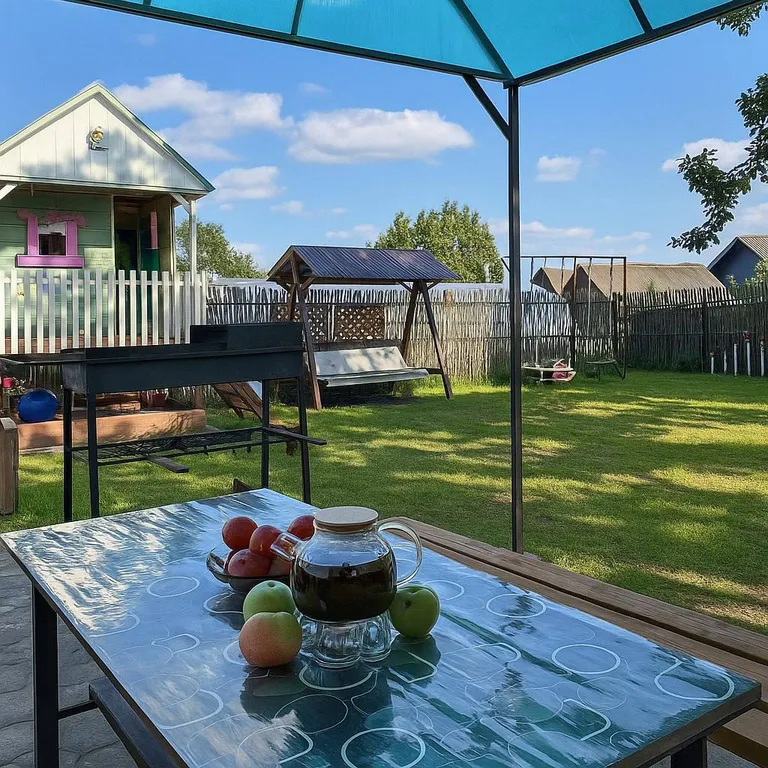 Сказочный домик в деревне