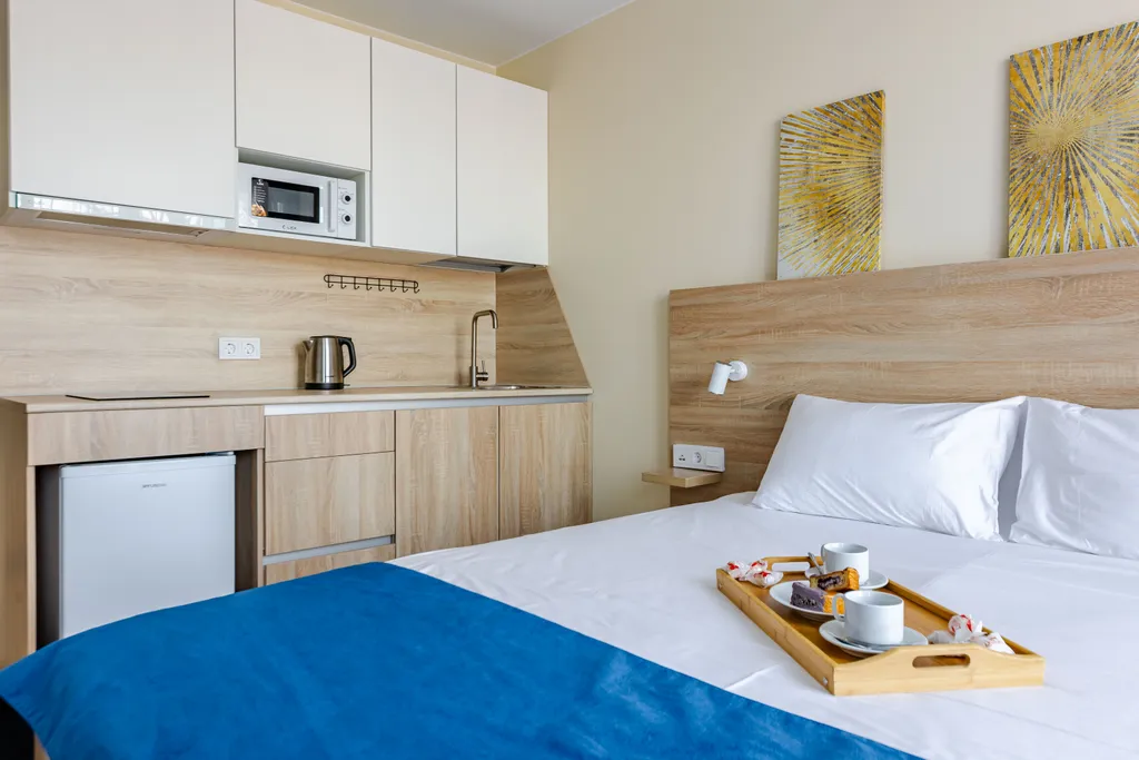 Квартира Квартира Уютная студия рядом с метро — Санкт-Петербург