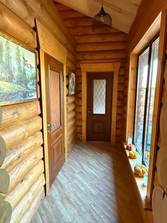 Комфортабельный дом из сруба в живописном месте