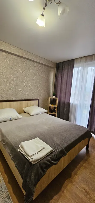 Уютная 1-я квартира с панорамным видом на горы и море