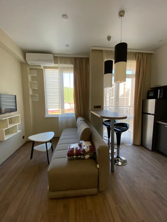 Квартира Квартира Студия в ЖК Семейный с видом на горы — Лазаревское