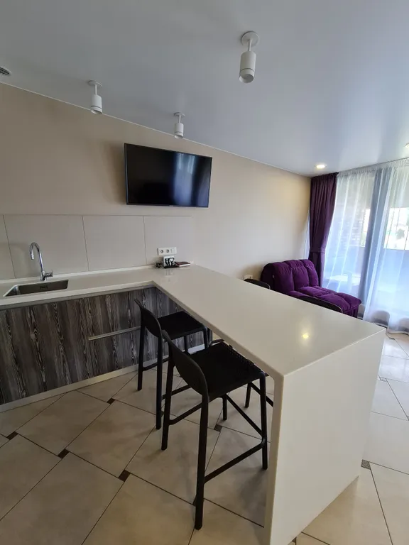 Люкс студия возле парка с видом на море