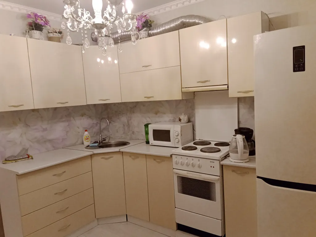 Уютная квартира с хорошим ремонтом в светлых тонах