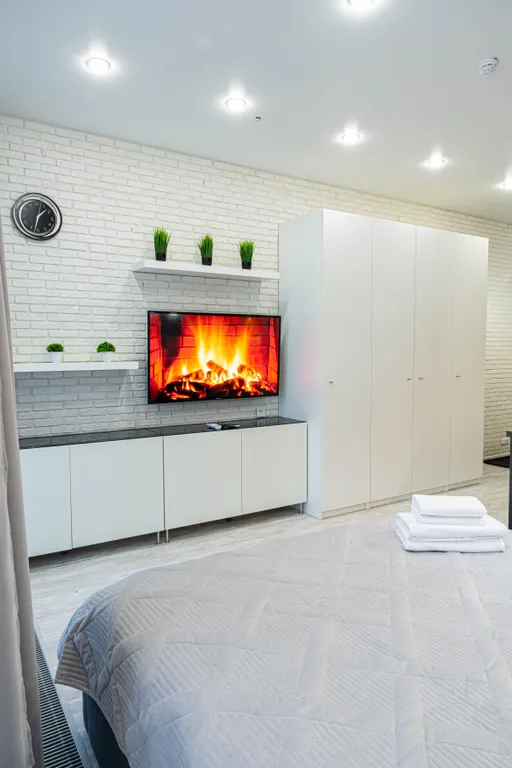 Квартира Квартира Gray-white с панорамными окнами у метро ЦСКА — Москва