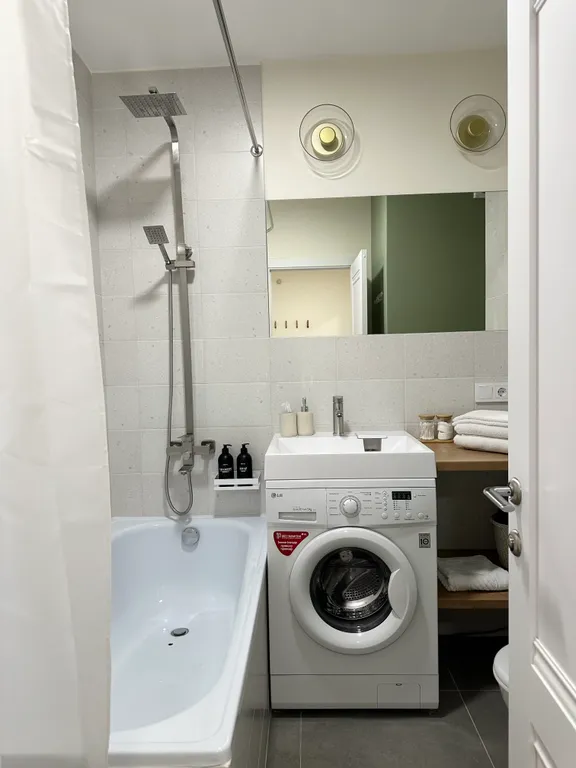 Квартира Стильная квартира-студия в ЖК Белые росы — Красноярск