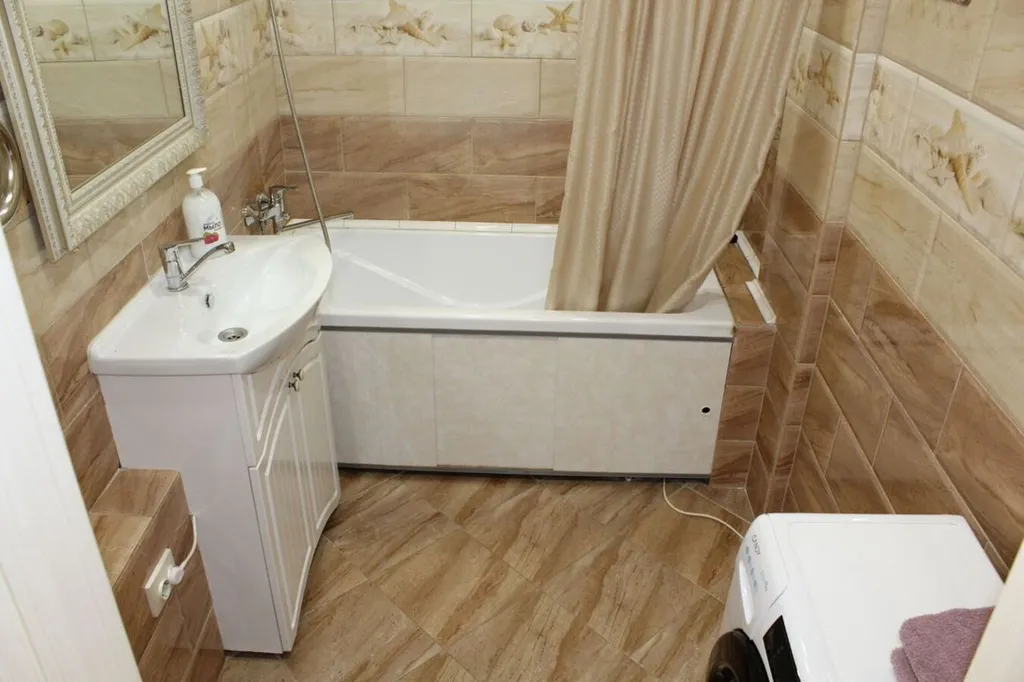 Уютнaя двухкомнaтная квартирa на пeрвом этaжe