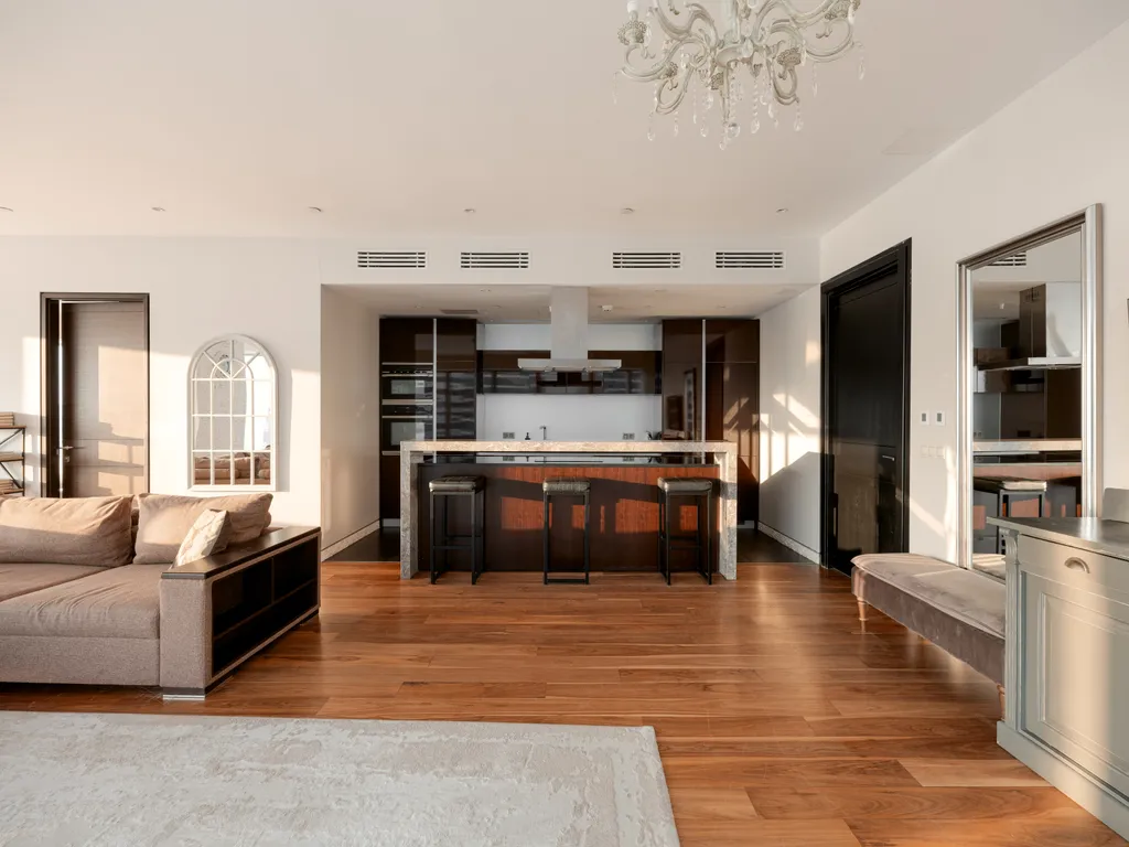 Oko Gudja 29 этаж 100 м2 панорамный вид на город шикарный закат