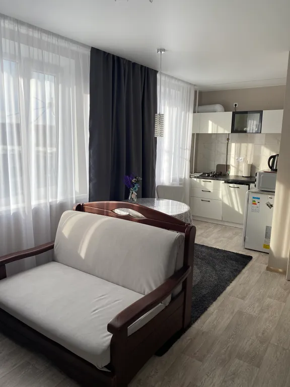 Студия с видом на горы