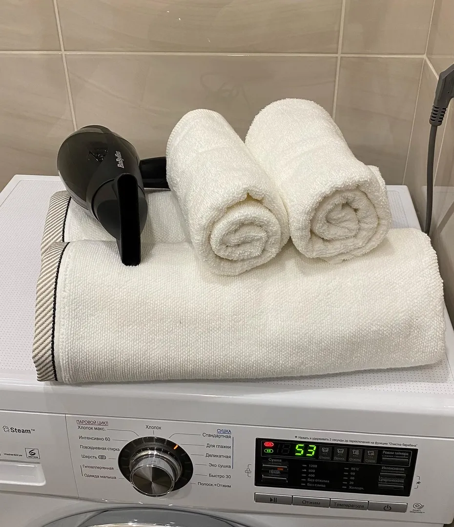 Для каждого гостя предоставляю по два полотенца.