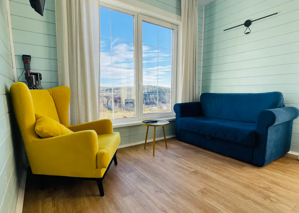 Коттедж Панорамный двуспальный дом в Карелии рядом с Ладогой — аренда посуточно в Сортавала