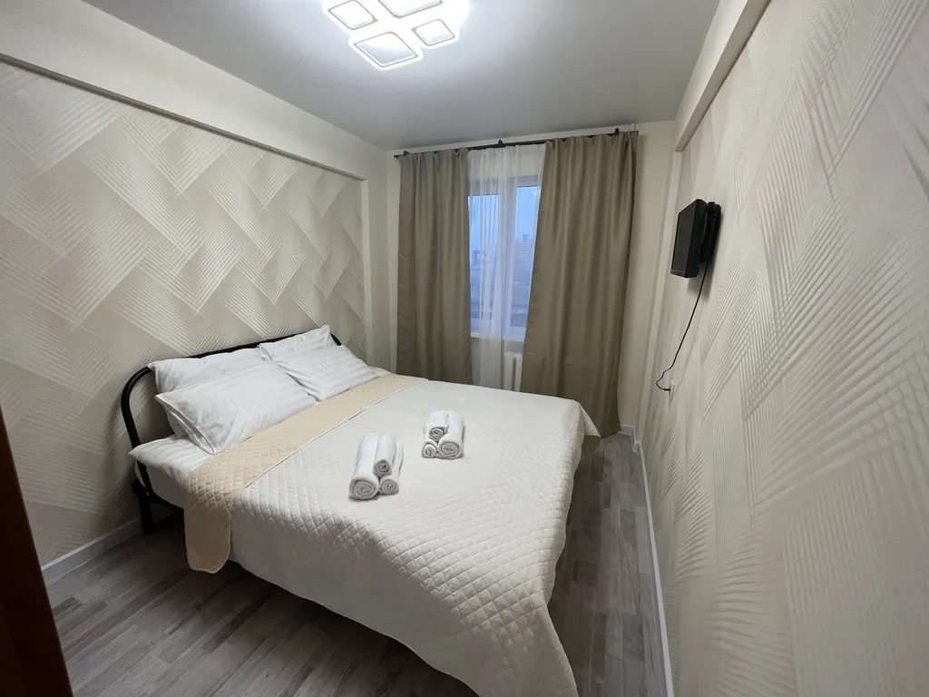 Уютная солнечная квартира с большой лоджией и видом на весь город