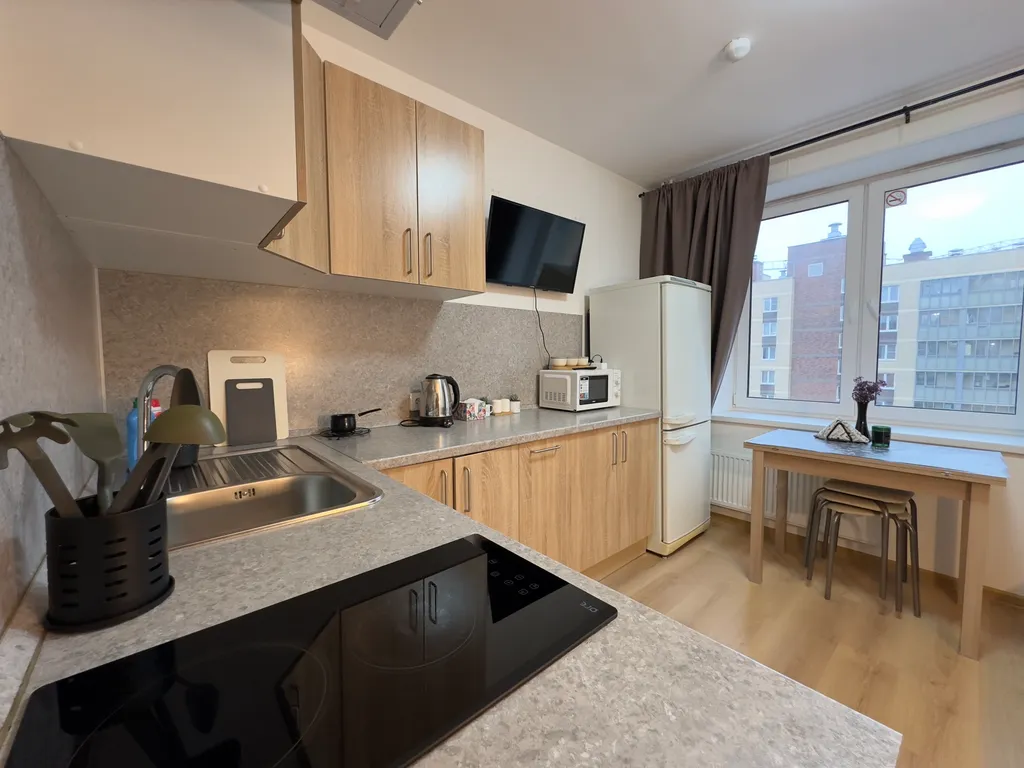 Квартира Квартира Гостемания в 5-ти минутах ходьбы от Онкоцентра имени Петрова — Песочный