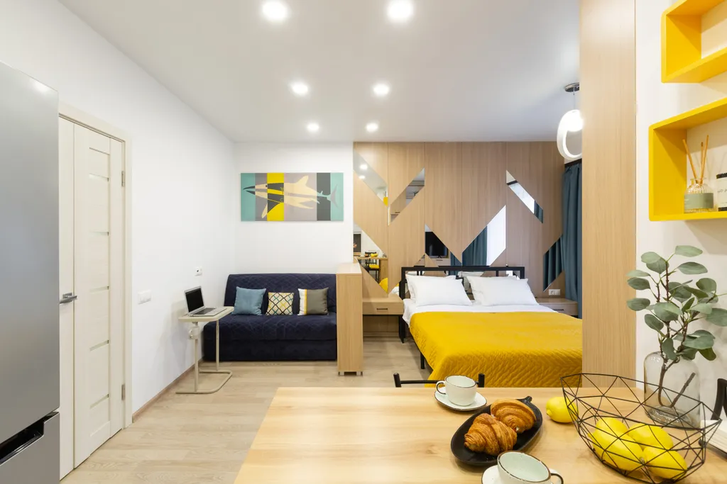 4 Угла: студия в  ЖК бизнес-класса Ocean City, Пушкинская, 265