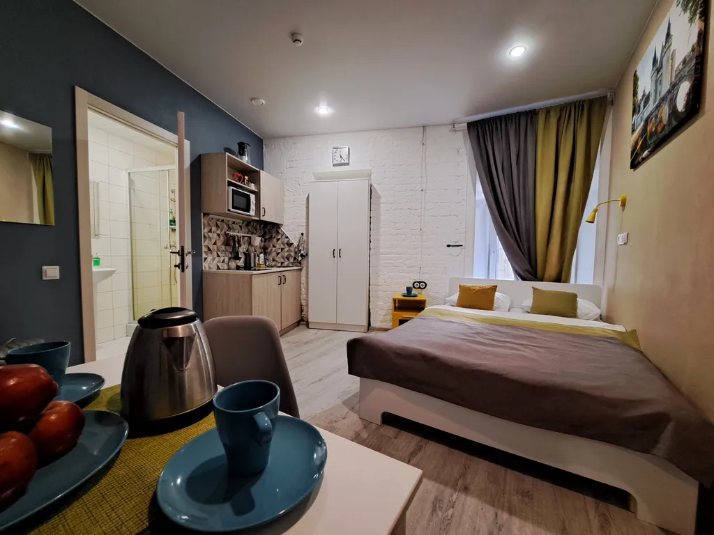 Квартира Уютная студия в центре Санкт-Петербурга с бесплатной парковкой — аренда посуточно в Санкт-Петербург